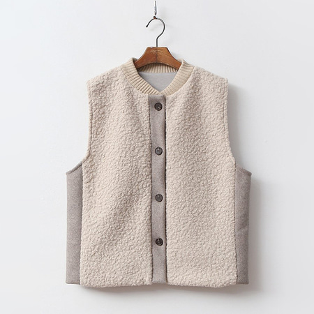 Wool Bear Combo Vest