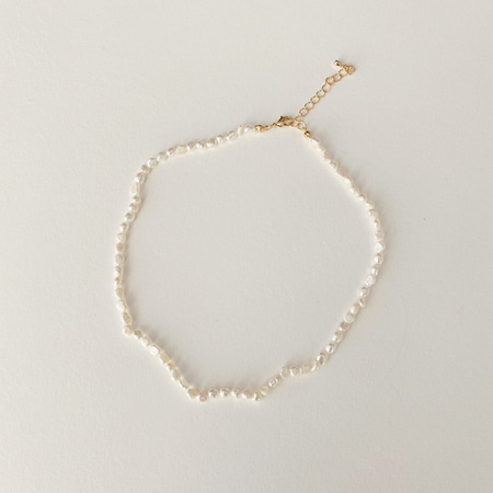 Pretty Pearl Necklace - 담수진주