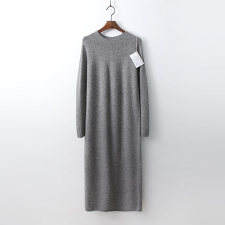 Whole Cashmere Wool C Maxi Dress