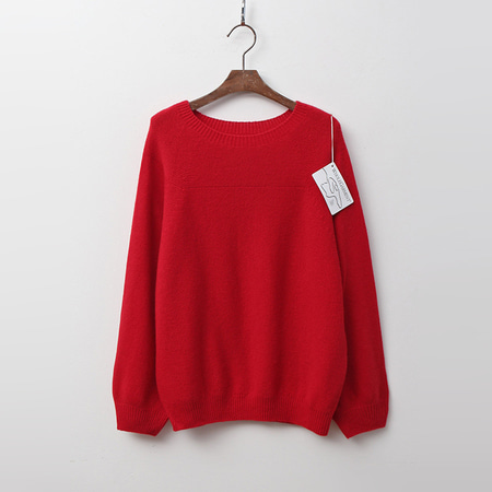 Whole Cashmere Wool Volume Sweater