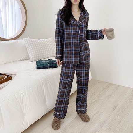 Gimo Harper Check Pajama Set