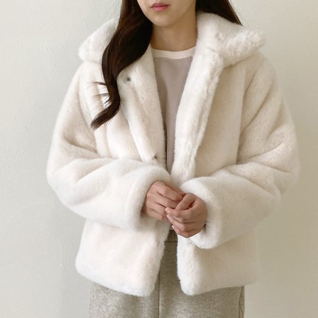 Minky Vegan Fur Princess Coat