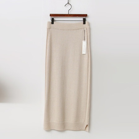 Merino Wool J Long Skirt