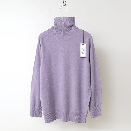 Whole Cashmere Wool E Turtleneck Sweater